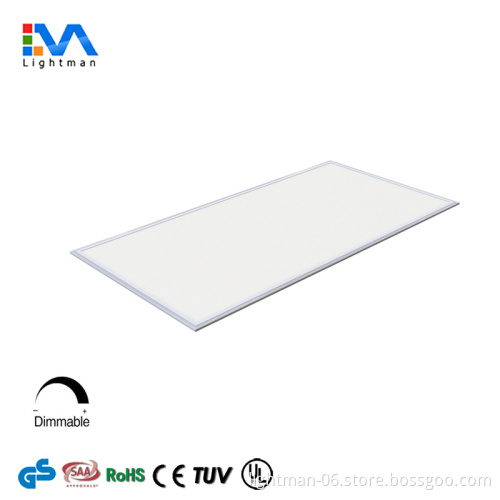 72W 0-10V Dimming LED Panel Ceiling Light Fixtures 60x120